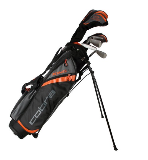 Cobra King JR 7 Club Kids Golf Set Ages 9-12 Orange